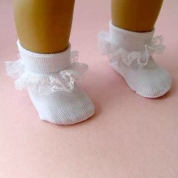 Anklet With Lace Trim - In Dozen Lots
